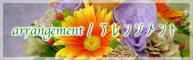 arrangement/アレンジメント